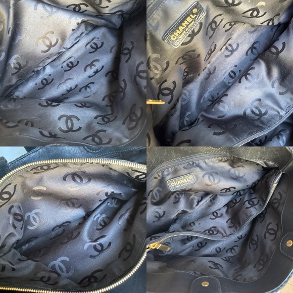 SOLD Chanel Raffia Chain Tote - Picture 12 of 13